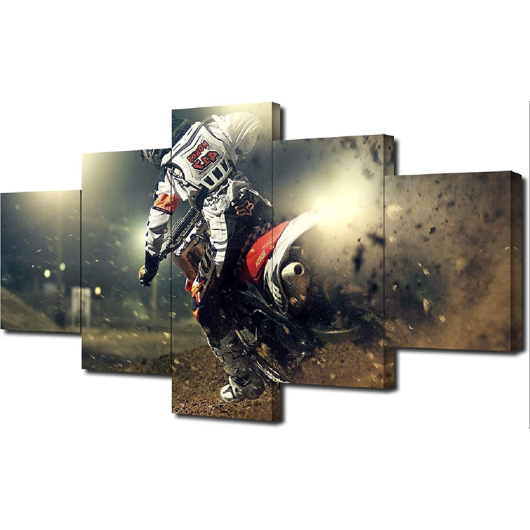 17 Stories Fabric Painting Wall Decor Wayfair